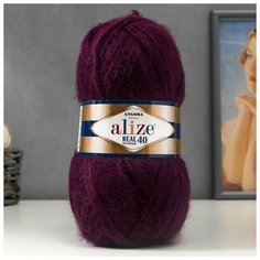 Пряжа "Angora real 40" 60 акрил, 40 шерсть 430м/100гр (111) Нет бренда