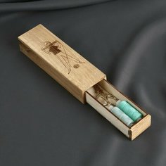 Пенал для рукоделия, деревянный, 20 х 6 х 4 см Top Market