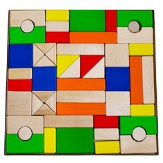 Деревянный конструктор Логика большой 52дет. БП-00000147 / Арбо / Arbo