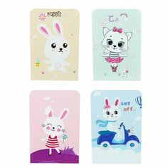 Подставки для книг 2 штуки микс Зверушки Calligrata