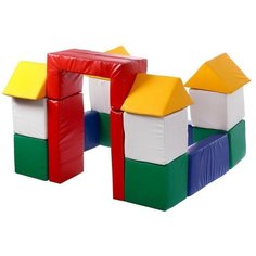 IQ-ZABIAKA Мягкий игровой конструктор «Замок», куб 30х30 см