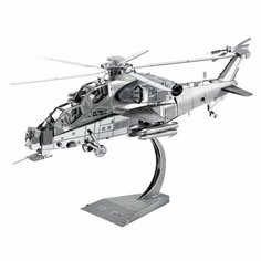 Металлический конструктор / 3D конструктор / Сборная модель Piececool Wuzhi-10 Helicopter