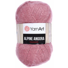 Пряжа Yarnart Alpine angora пыльная роза (342), 20%шерсть/80% акрил, 150м, 150г, 5шт