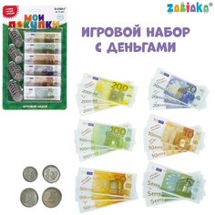 Игрушечный игровой набор «Мои покупки»: монеты, бумажные деньги ТероПром