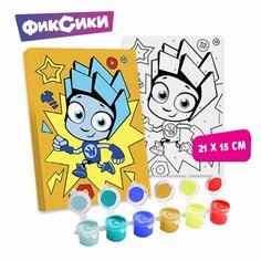 Картина по номерам «Нолик», фиксики, 21 х 15 см ТероПром