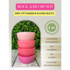 Воск для свечей / Микс 13 / 1 кг Hobbyscience.Ru