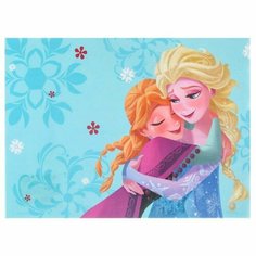 Коврик для лепки Disney - Холодное сердце, пластиковый, голубой, А4, 1 шт