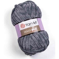 Пряжа YarnArt Dolce MAXI серый (760), 100%микрополиэстер, 70м, 200г, 3шт