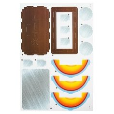 Конструктор пазл Глобус, 3D модель, 71 элемент, d 22 см Made in China