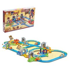 Железная дорога Пиратские истории, работает от батареек, 90 деталей China