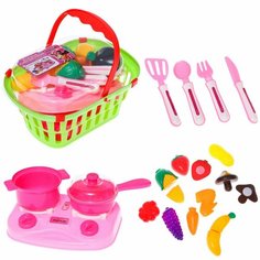 Игровой набор «Корзина с продуктами», Минни Маус Россия