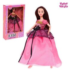 Кукла-модель Нежные мечты в розовом платье Нет бренда