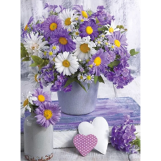 Алмазная мозаика на подрамнике 40х50 см без бренда