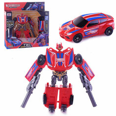 Робот трансформирующийся в машину "Джеки" в ассортименте, в коробке КНР