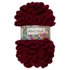 Пряжа ARACHNA "LAZY" 100% микрополиэстер 5 шт.х100г 8,5м №14 вишнёвый