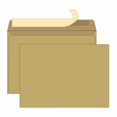 Конверт крафт С4 стрип Ecopost 229х324, 50шт/уп, 1836635