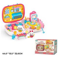 Игровой набор 076-1QL Кухня с питомцами и аксесc. в кор. Китайская игрушка1
