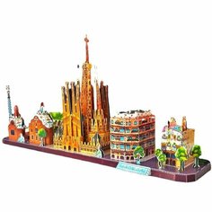 Металлический конструктор / 3D конструктор / Сборная модель Барселона