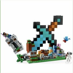Конструктор Майнкрафт Застава Меча minecraft 427 детали Lion King