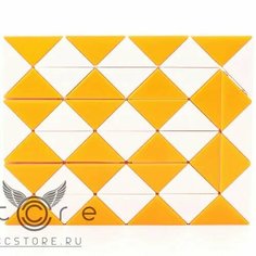 Головоломка Змейка Рубика QiYi MoFangGe Snake 48 элементов Оранжевый