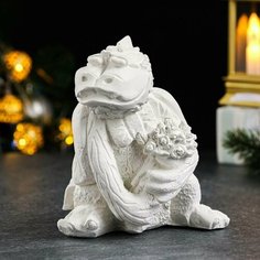 Заготовка для декорирования Хорошие сувениры - Дракон Драко - Фигура для раскраски, 15х12х8см, 1 шт.