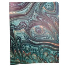 Папка файловая 20 файлов Малахит, белая основа Noname