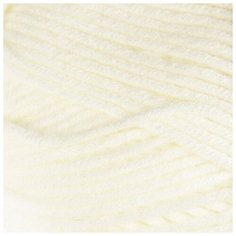 Пряжа "Детская забава" 20% микрофибра, 80% акрил 140м/50гр (002 отбелка), 1шт Камтекс