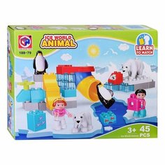 Конструктор "Северные жители" (45 дет.) в коробке Kosmos