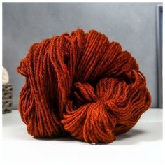 Пряжа "Карачаевская" 100% акрил 820-850м/250-280гр (43 Коричневый), 1шт
