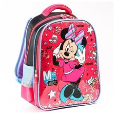 Рюкзак школьный "Music" 39 см х 30 см х 14 см, Минни Маус Disney