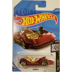 Машинка детская Hot Wheels коллекционная DEORA III вишня