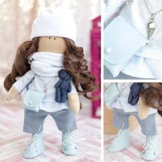 Набор для шитья. Интерьерная кукла «Кэтти», 30 см Арт Узор