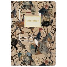 Тетрадь общая BrunoVisconti, А5 (147 х 210 мм), "ипподром" 40 л, клетка, Арт. 7-40-001/142