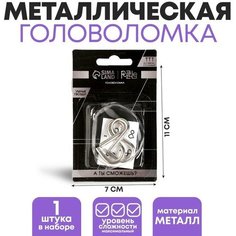 Головоломка Игры разума «Умные гвозди» №11, 2 штуки Puzzle