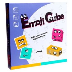 Настольная игра Сима-ленд Emoji Cube Сложи правильно лицо