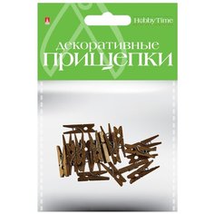 Декоративные прищепки, набор №14, 25 мм (металлизированные цвета) Альт