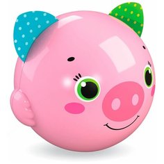 Музыкальная игрушка Азбукварик мячик Смешинка Хрюшка