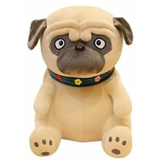 MaxiToys Мягкая игрушка «Собака Мопс», 32 см