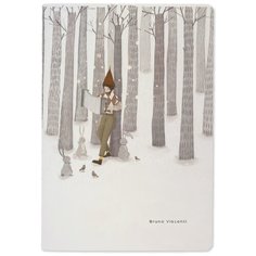 Тетрадь общая BrunoVisconti, А5 (140 х 205 мм), "WINTER FOREST" 40 л, клетка, Арт. 7-40-244