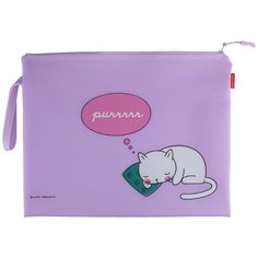 Папка на молнии BrunoVisconti, А4 (34 х 26 см), "CATS DREAMING", Арт. 14-004/15