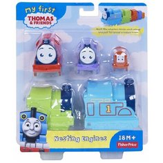 Набор игровой Thomas & Friends Мой первый Томас Складывающиеся паровозики DVR11 Fisher Price