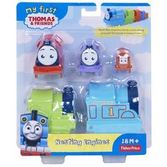 Набор игровой Thomas & Friends Мой первый Томас Складывающиеся паровозики DVR11 Fisher Price