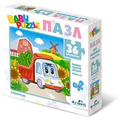 Пазл 36 Для малышей. Грузовичок 05828 Origami
