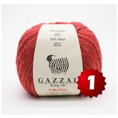 Пряжа GAZZAL VIKING / 4021 красный