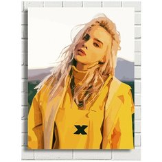 Картина по номерам Музыка Billie Eilish Билли Айлиш - 6024 В 30x40