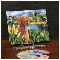 Картина по номерам на холсте с подрамником «Охота» 40х50 см Школа талантов