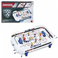 Настольная игра ABtoys "Хоккей" КХЛ, 58х39х6 см, из пластмассы+элементы из металла, от 5 лет KHL