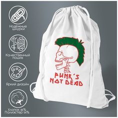 Сумка для обуви CoolPodarok Punks not dead (панки не мертвы)