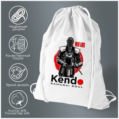 Сумка для обуви CoolPodarok Kend samurai soul (самурай)