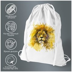 Сумка для обуви CoolPodarok "Краски. Король Лев"